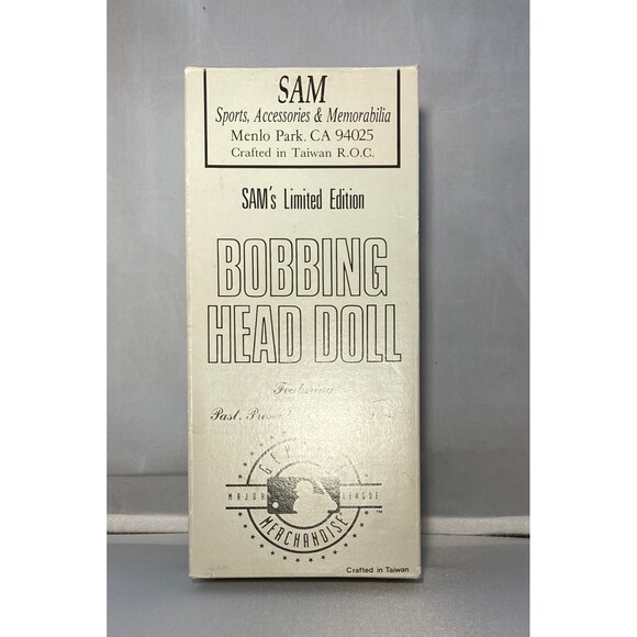 Stan Musial 1995 Cardinals Legend SAM’s LE Nodder Bobblehead NIB - Picture 9 of 9